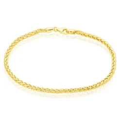 Bracelet Jany Maille Palmier Or Jaune