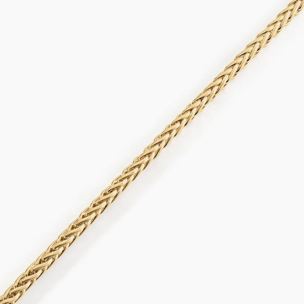 Bracelet Jany Maille Palmier Or Jaune