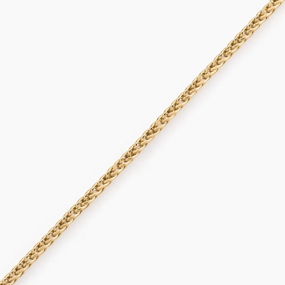 Bracelet Jany Maille Palmier Or Jaune