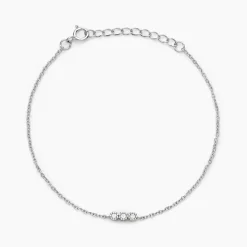 Bracelet Janys Argent Blanc Oxyde De Zirconium
