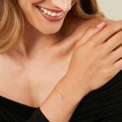 Bracelet Jardin Secret Or Jaune Topaze Oxyde De Zirconium