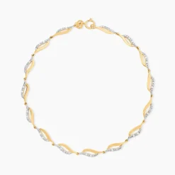 Bracelet Jaumet Or Jaune Diamant