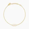 Bracelet Jazz Acier Jaune Nacre