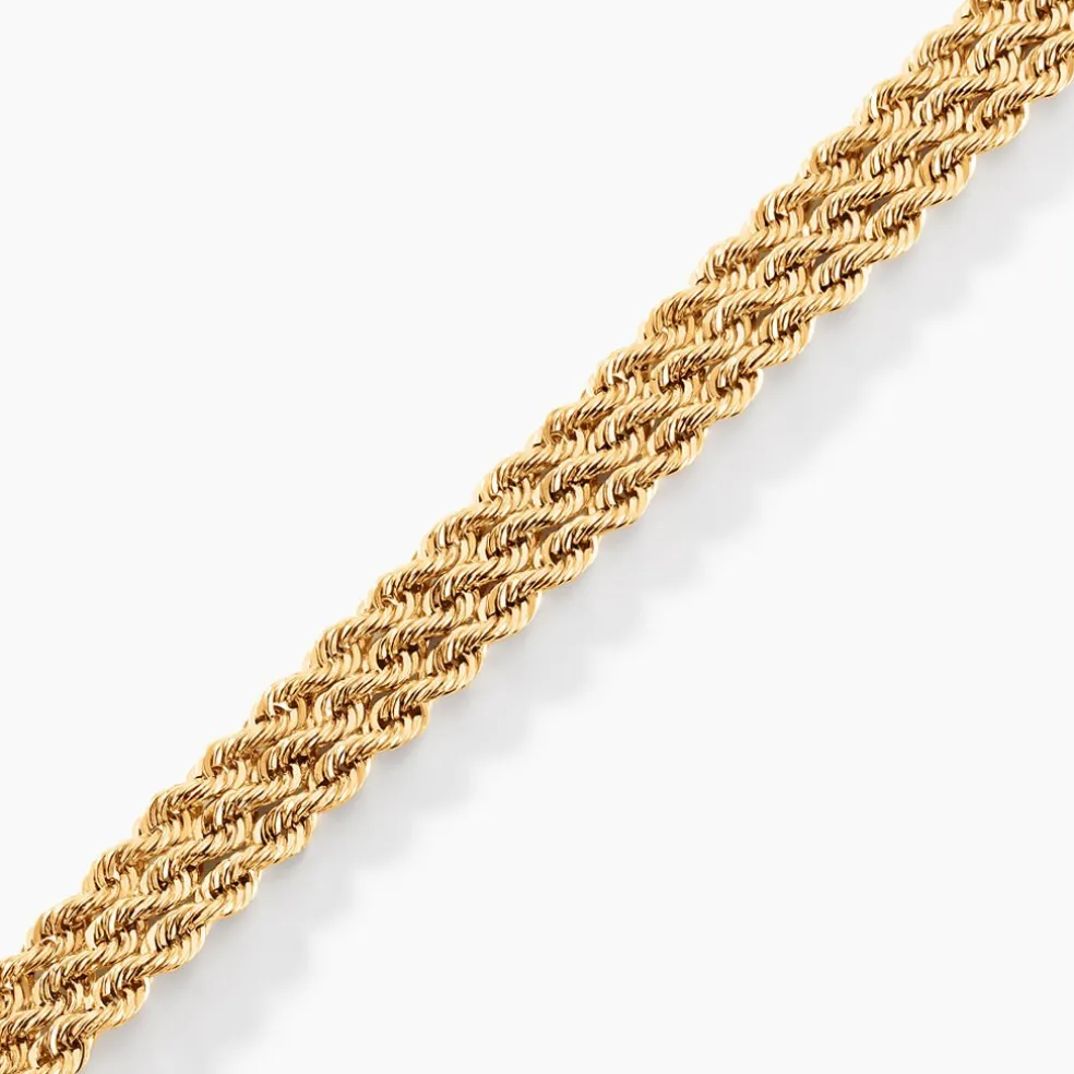 Bracelet Jerry Maille Corde Or Jaune