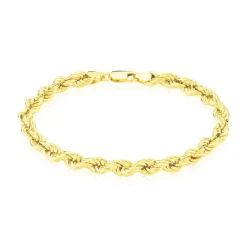 Bracelet Jerry Maille Corde Or Jaune
