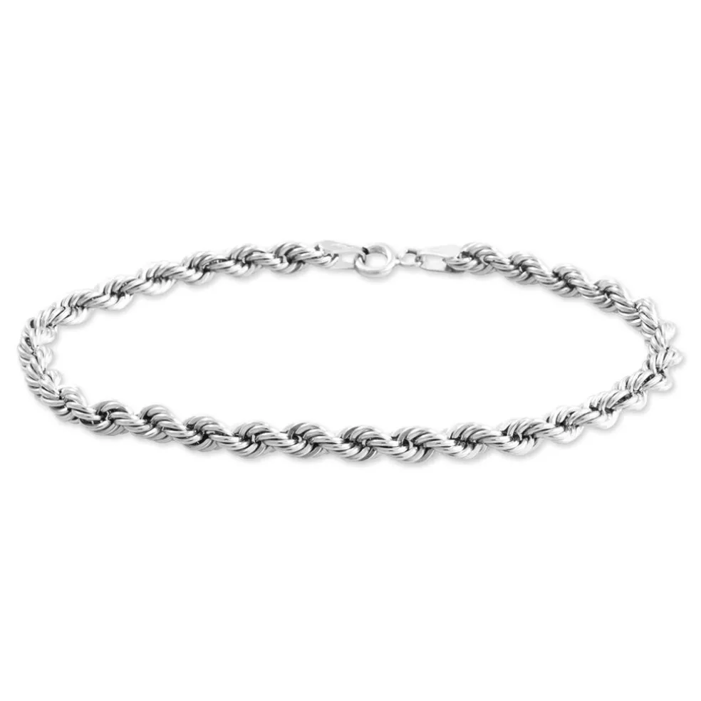 Bracelet Jerry Maille Corde Or Blanc