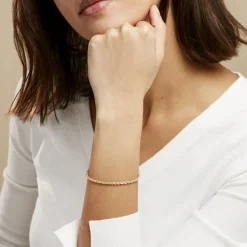 Bracelet Jerry Maille Corde Or Jaune