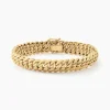 Bracelet Jimmy Maille Americaine Or Jaune