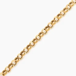 Bracelet Jodie Maille Jaseron Or Jaune