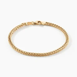 Bracelet Jolien Maille Spiga Or Jaune