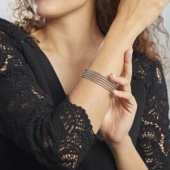 Bracelet Jonc Acier Blanc Anthonyn