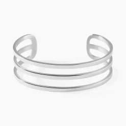 Bracelet Jonc Adel Acier Blanc