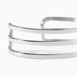 Bracelet Jonc Adel Acier Blanc