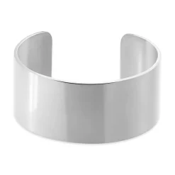 Bracelet Jonc Aissa Acier Blanc