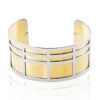 Bracelet Jonc Andria Acier Blanc