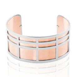 Bracelet Jonc Andria Acier Blanc