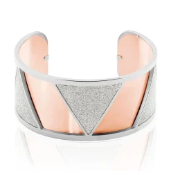 Bracelet Jonc Andrina Acier Blanc