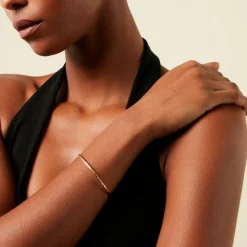 Bracelet Jonc Bohemian Plaqué Or Jaune