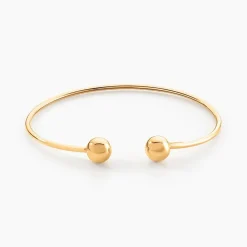 Bracelet Jonc Davina Boules Or Jaune