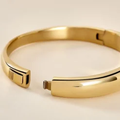 Bracelet Jonc Emiliaan Acier Jaune