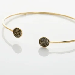 Bracelet Jonc Eryne Or Jaune