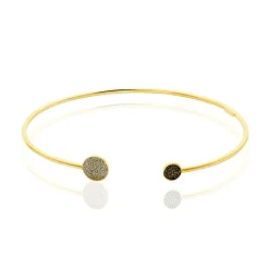 Bracelet Jonc Ileana Or Jaune