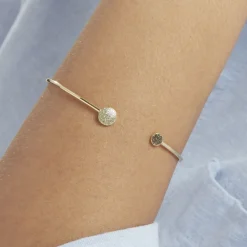 Bracelet Jonc Ileana Or Jaune