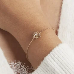 Bracelet Jonc Iwaki Plaqué Or Jaune Oxyde De Zirconium