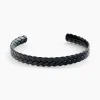 Bracelet Jonc Jourdan Guilherme Acier Noir
