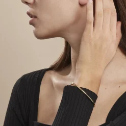 Bracelet Jonc Or Jaune Cynthia