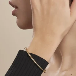 Bracelet Jonc Or Jaune Cynthia