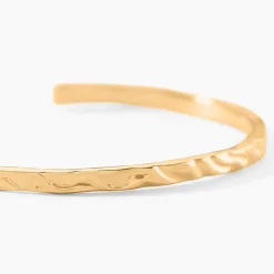 Bracelet Jonc Orée Plaqué Or Jaune