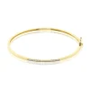 Bracelet Jonc Phillipa Or Jaune Diamant