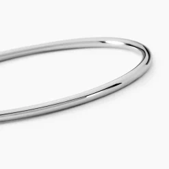 Bracelet Jonc Tabata Argent Blanc