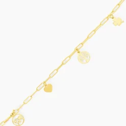 Bracelet Jonc Taola Argent Doré