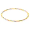 Bracelet Jonc Temani Or Tricolore