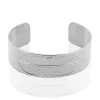 Bracelet Jonc Tia Acier Blanc