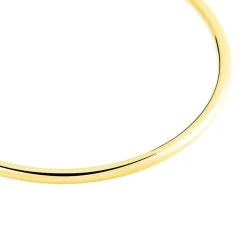 Bracelet Jonc Xylina Fil Rond Lisse Or Jaune