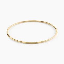 Bracelet Jonc Xylina Fil Rond Lisse Or Jaune