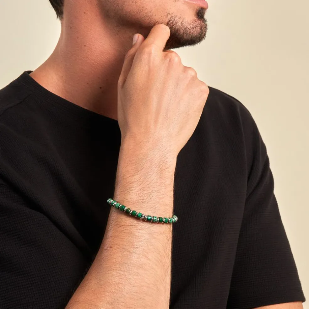 Bracelet Jourdan Acier Blanc