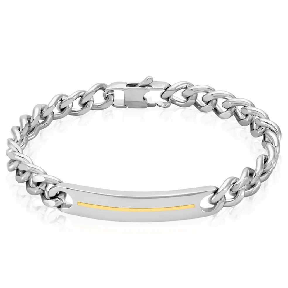 Bracelet Jourdan Acier Gris