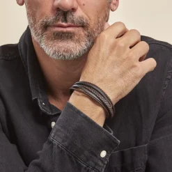 Bracelet Jourdan Byron Acier Blanc