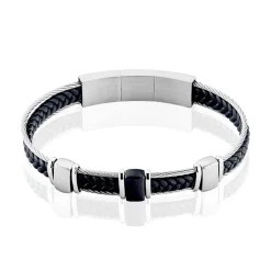 Bracelet Jourdan Cook Acier Bicolore