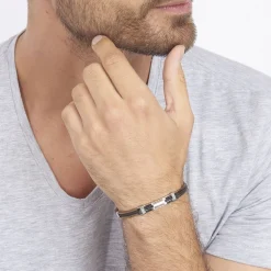 Bracelet Jourdan Corelieae Acier Bicolore