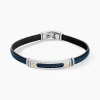 Bracelet Jourdan Cuir Bleu