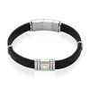 Bracelet Jourdan Cuir Noir