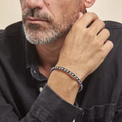 Bracelet Jourdan Dixon Acier Blanc