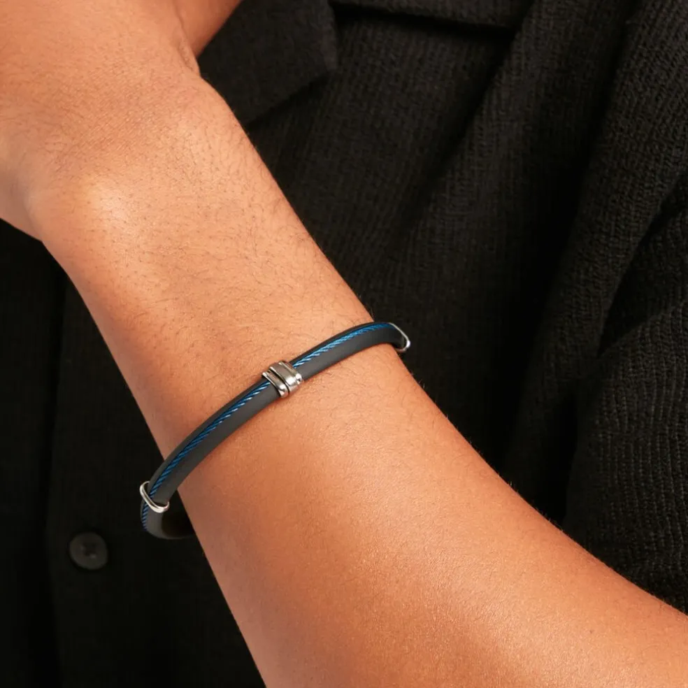 Bracelet Jourdan Faro Caoutchouc Multicolore