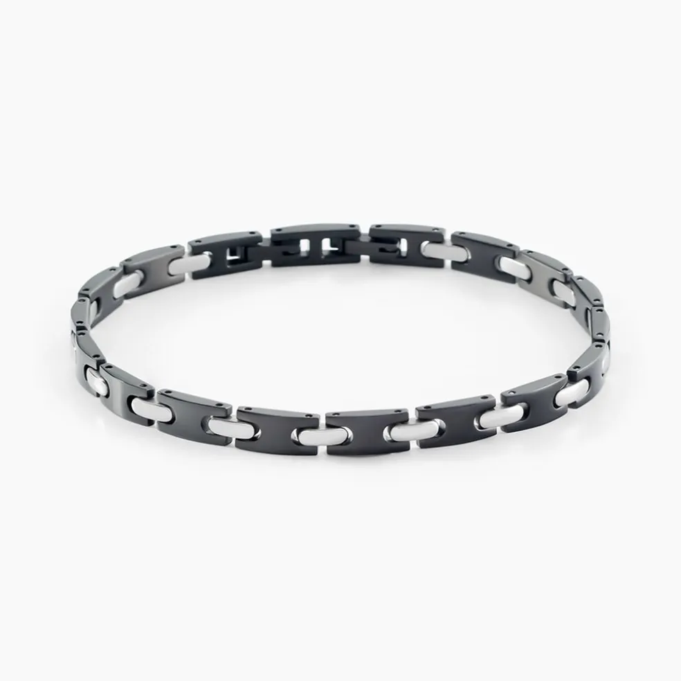 Bracelet Jourdan Homme Dinema Acier Argente