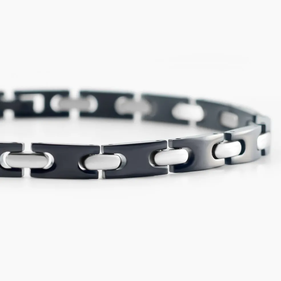 Bracelet Jourdan Homme Dinema Acier Argente